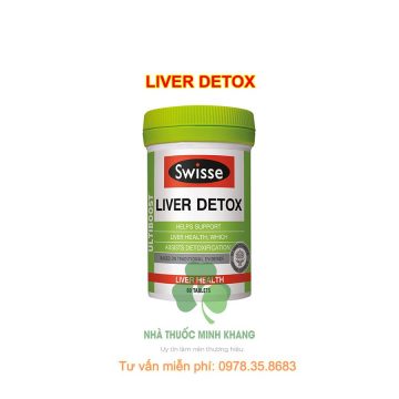 Thuốc bổ gan liver detox giúp tăng cường chức năng gan