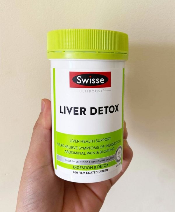 Thuốc bổ gan liver detox giúp tăng cường chức năng gan