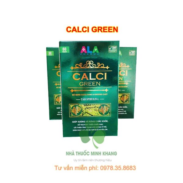 Calci green bổ sung Canxi Nano và vitamin