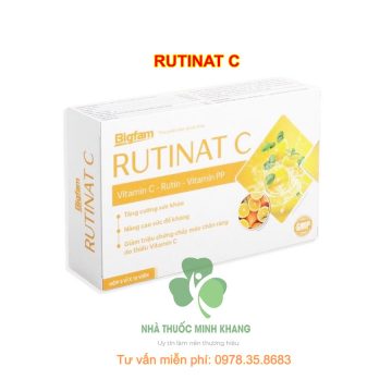 Viên uống bổ sung vitamin C Rutinat Bigfam