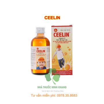 Siro Ceelin bổ sung vitamin C tăng sưc đề kháng