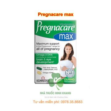 Vitamin tổng hợp cho bà bầu Pregnacare max