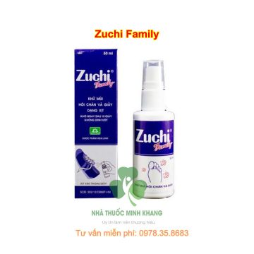Xịt khử mùi Zuchi Family