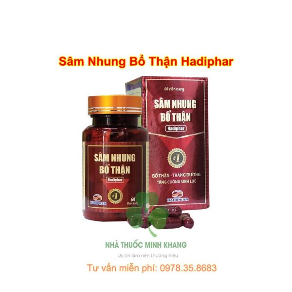 Sâm nhun bổ thận Hadiphar