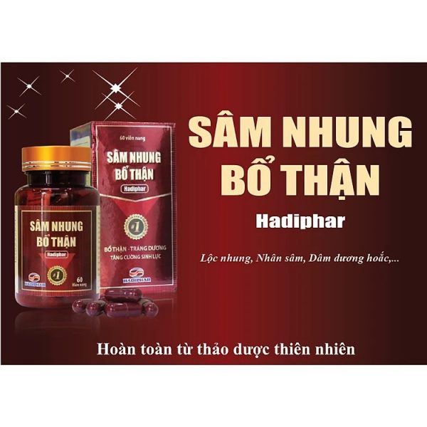 Sâm nhun bổ thận Hadiphar