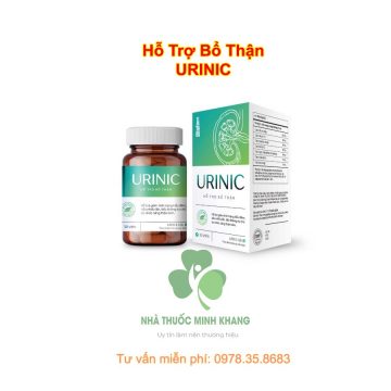 Viên uống urinic Bigfam giúp hỗ trợ bổ thận giảm tình trạng tiểu đêm tiêu nhiều lần