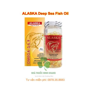 Viên dầu cá Alaska Deep Sea Fish oil