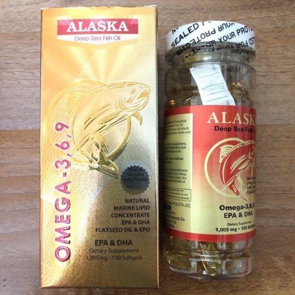 Viên dầu cá Alaska Deep Sea Fish oil