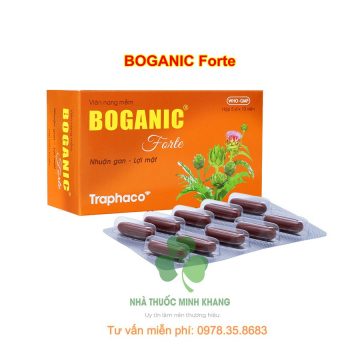 Boganic Forte giúp nhuận gan giải độc
