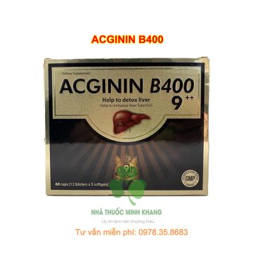 giả độc gan acginin B400