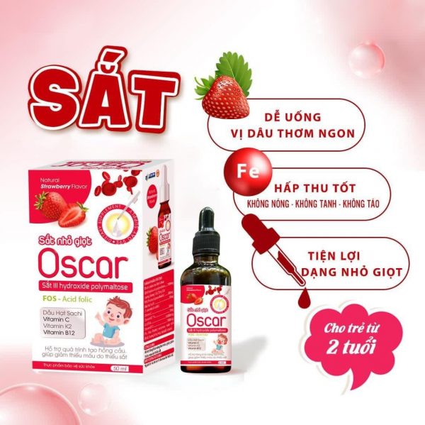 sắt nhỏ giọt oscar