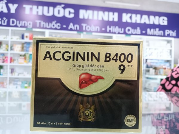 Viên uống bổ gan Acginin B400
