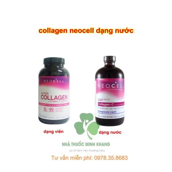 collagen neocell dạng nước