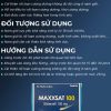 viên uống maxxsat 100 tăng cường sinh lý