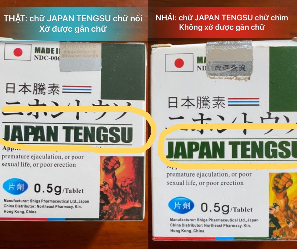 Thuốc tengsu Nhật Bản