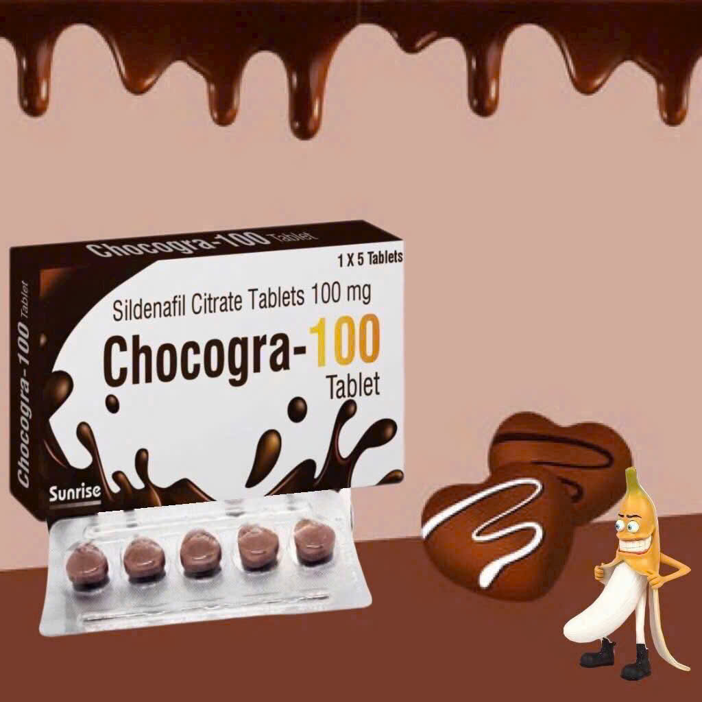 Chocogra – 100 tablet 1h 5 viên hàng ấn chính hãng- sẵn giao